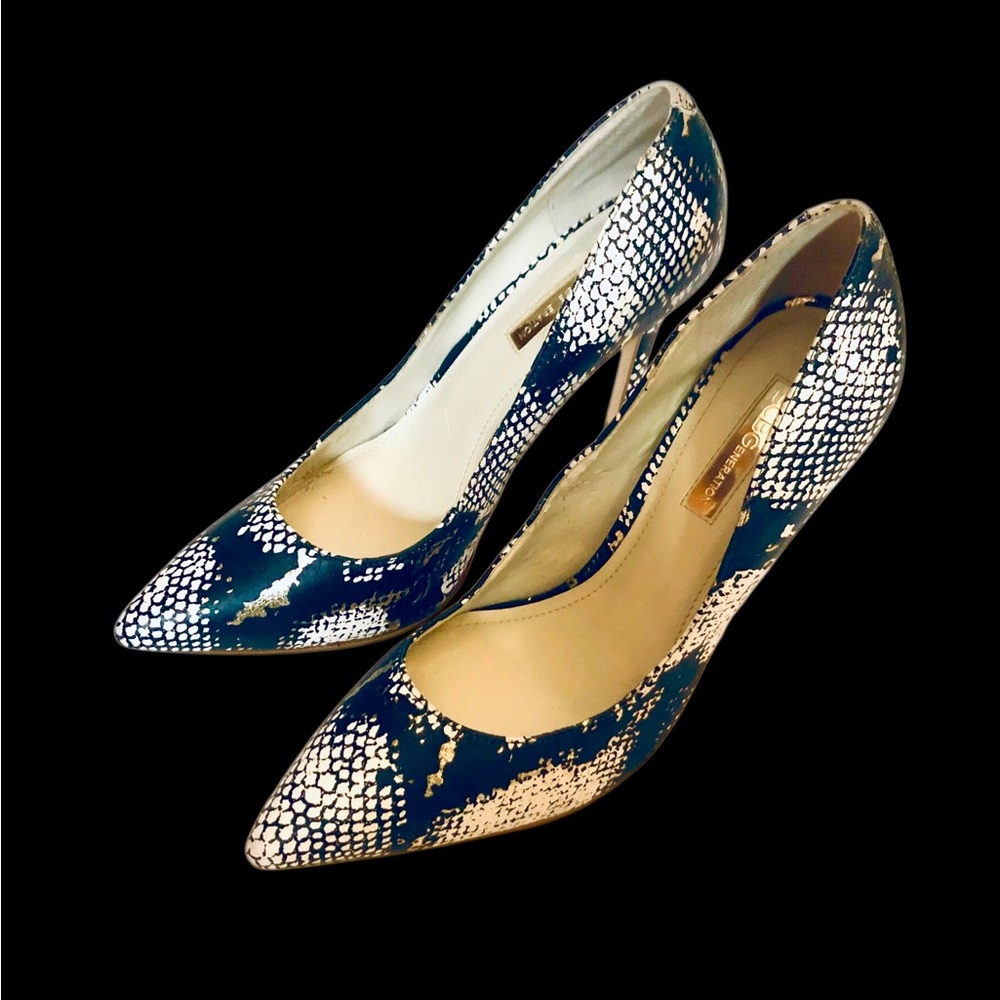 Bcbg Snake Skin Print Heels View 3